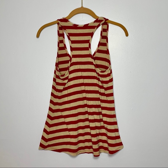 Red Haute Stripped Tank Top - Picture 2 of 4